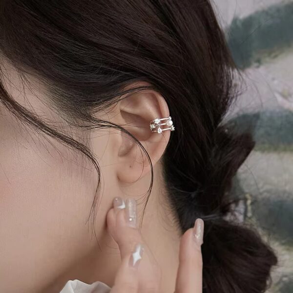 Parel Earcuff Oorbellen 4